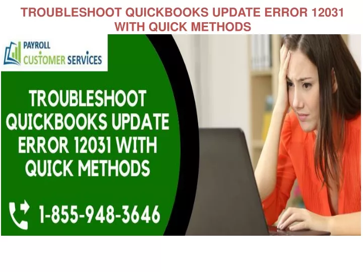 troubleshoot quickbooks update error 12031 with quick methods