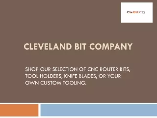 cleveland bit company