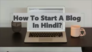 How To Start A Blog In Hindi