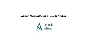 Abeer Medical Group, Saudi Arabia