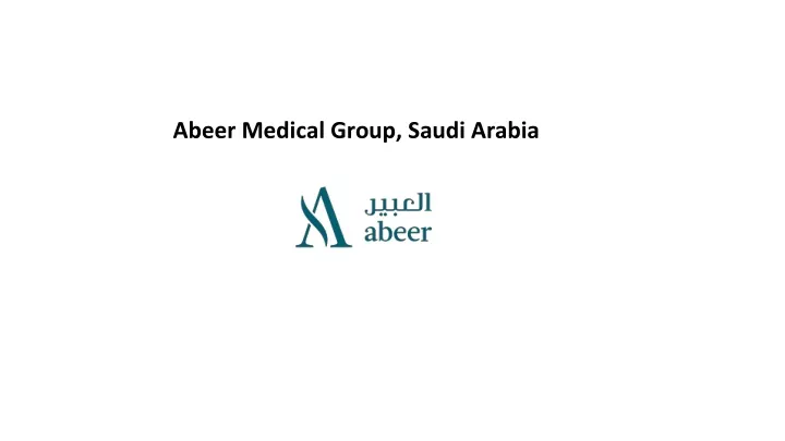 abeer medical group saudi arabia