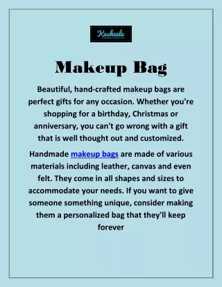 Makeup Bags