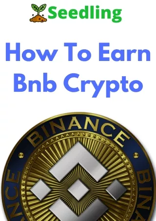 How To Earn Bnb Crypto