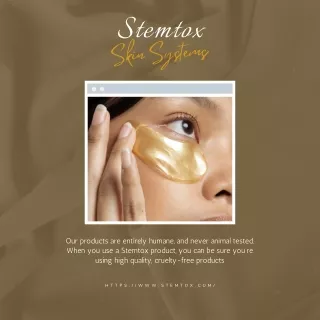 Stemtox Skin Systems Beauty Skincare
