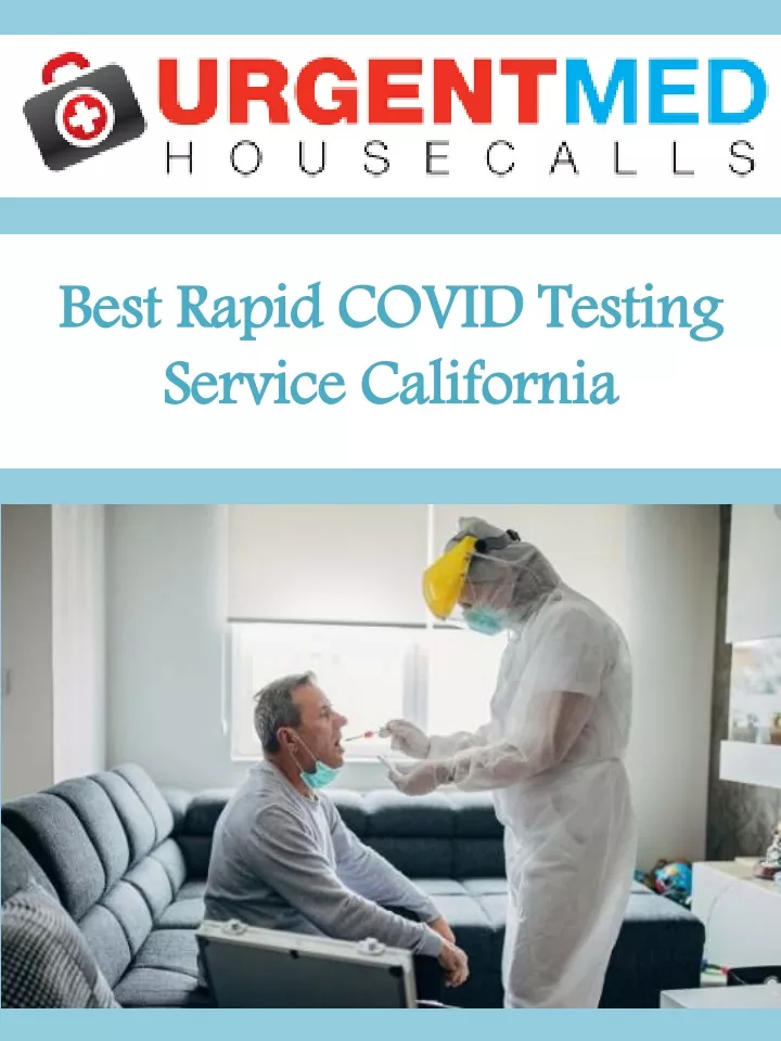 best rapid covid testing service california