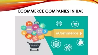 Ecommerce Companies in UAE