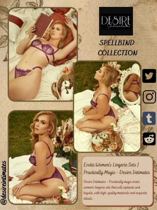 Erotic Women's Lingerie Sets | Practically Magic - Desire Intimates