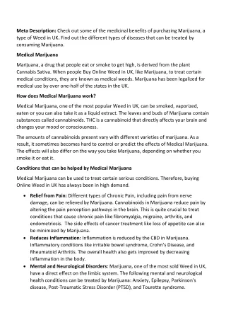 meta description check out some of the medicinal