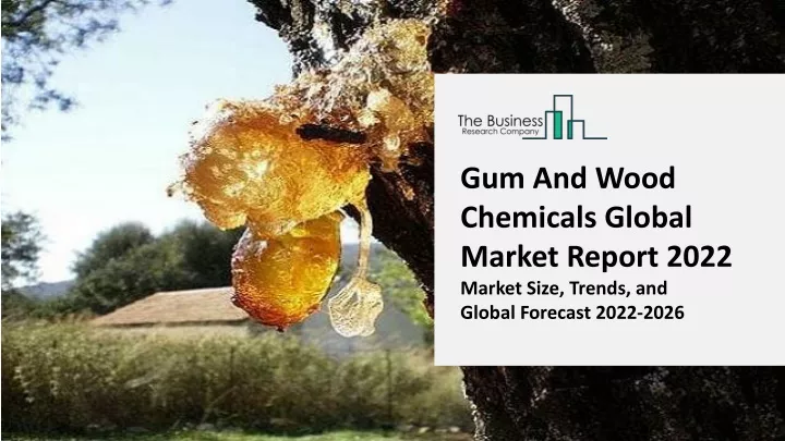 gum and wood chemicals global market report 2022