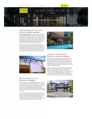 Home Extensions Adelaide