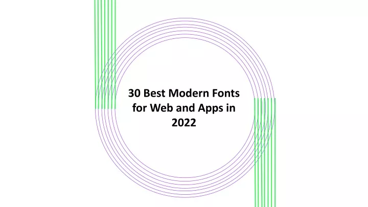 30 best modern fonts for web and apps in 2022