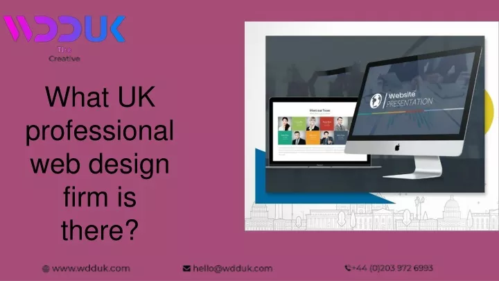 what uk professional web design firm is there
