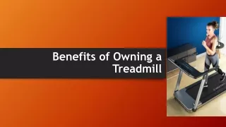 Benefits of Owning a Treadmill