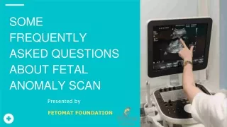 Check Out Some Commonly Asked Questions About Fetal Anomaly Scan