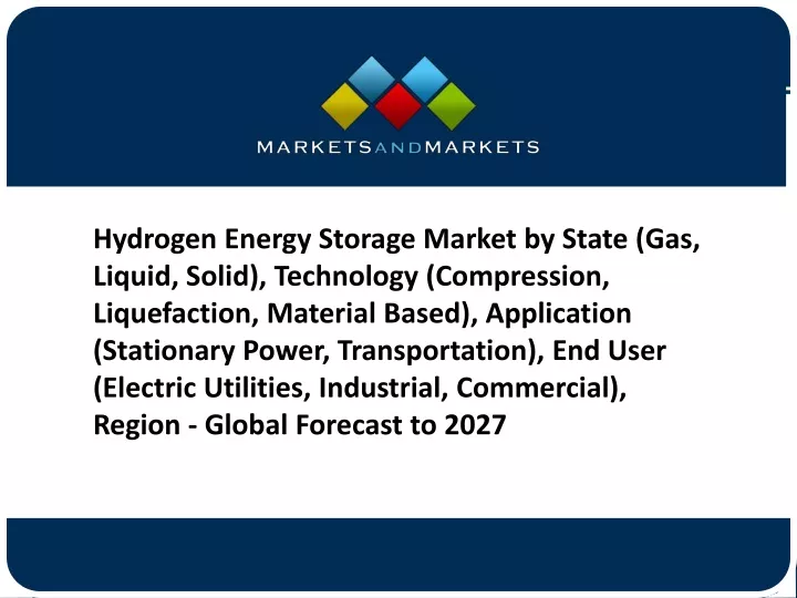 hydrogen energy storage market by state