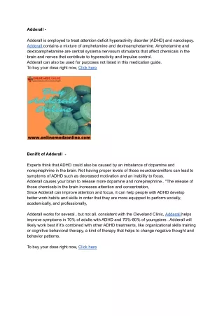 adderall