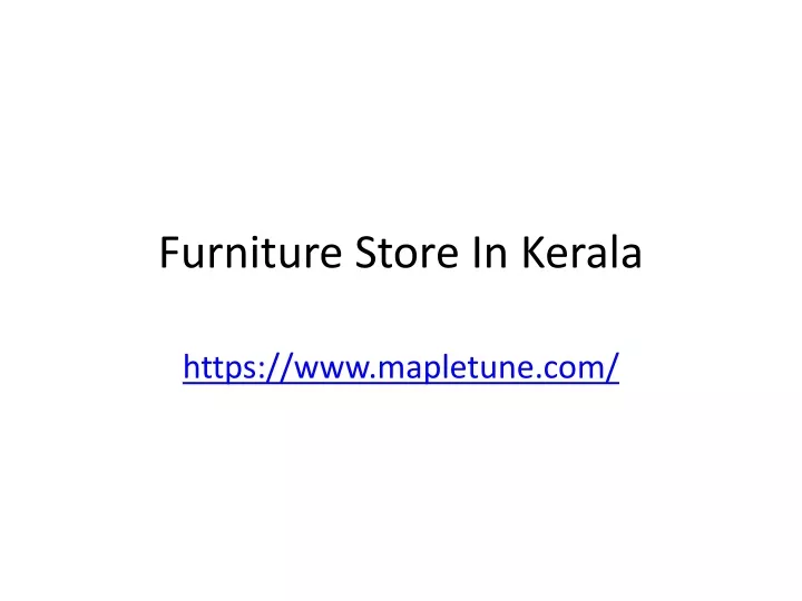 furniture store in kerala