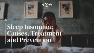 Sleep Insomnia Causes, Treatment and Prevention