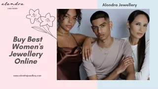 Womens Jewellery By Alondra Jewellery