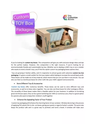 if you re looking for custom toy boxes this