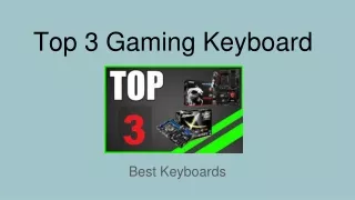 Best Gaming Keyboard
