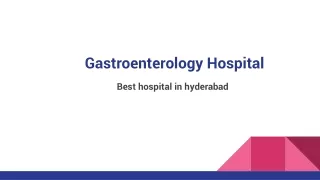 Gastroenterology Hospital in hyderabad