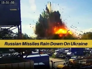 Russian missiles rain down on Ukraine