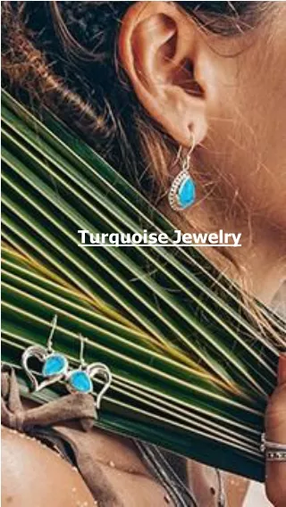 Natural Homemade Turquoise Gemstone Jewelry at Manufacturer Price