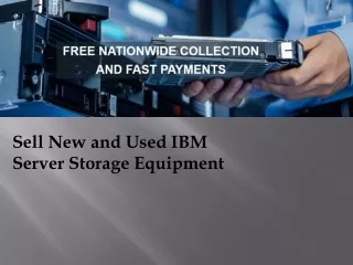 Sell New and Used IBM Server Storage Equipment