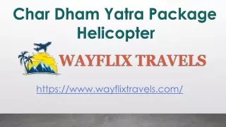 char dham yatra package helicopter
