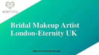 Bridal Makeup Artist London Eternity UK