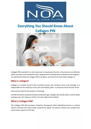 everything you should know about collagen pin