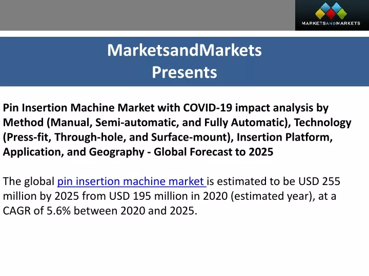 marketsandmarkets presents