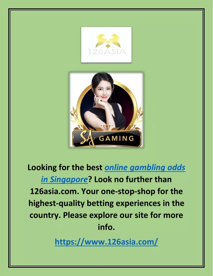 looking for the best online gambling odds