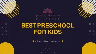 Common Mistakes To Avoid While Choosing a Play School For Your Child