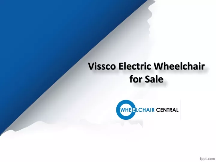 vissco electric wheelchair for sale