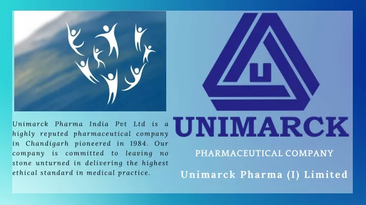 unimarck pharma india pvt ltd is a highly reputed