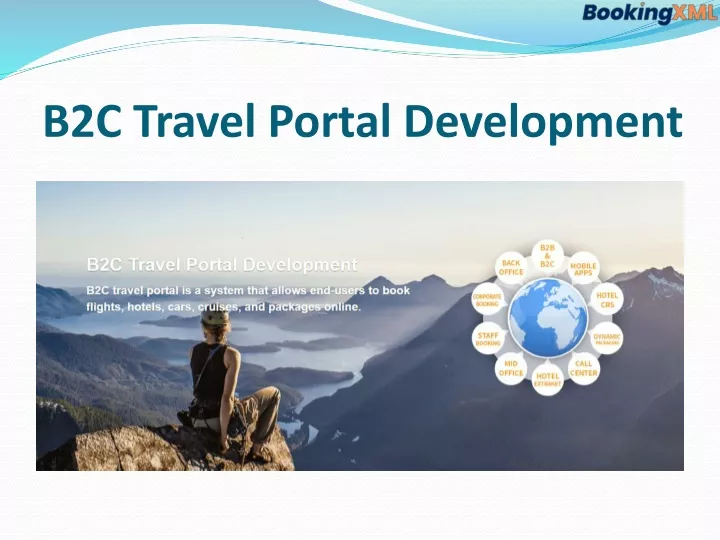 b2c travel portal development
