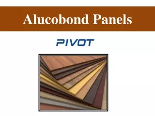 alucobond panels