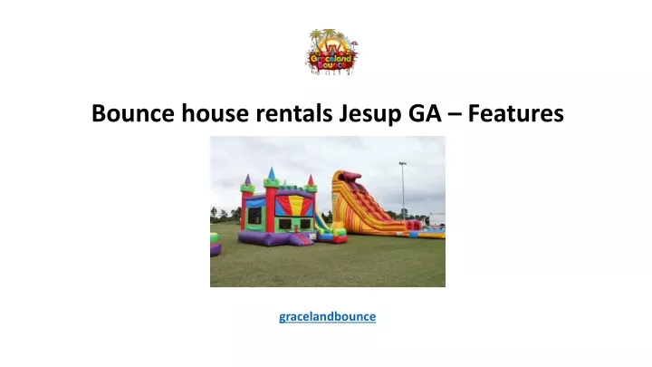 bounce house rentals jesup ga features