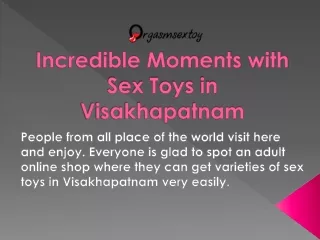 Sex Toys in Visakhapatnam | Orgasmsextoy | Call:  918010274324