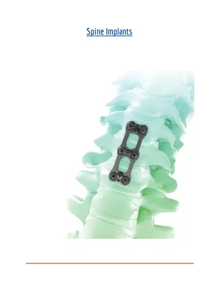 Spine Implant