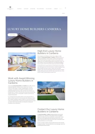 Luxury Home Builders Canberra