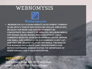 Webnomysis