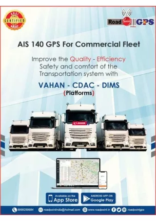 AIS 140 GPS For Commercial Fleet