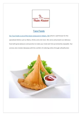 taza foods our taza foods is one of the asian