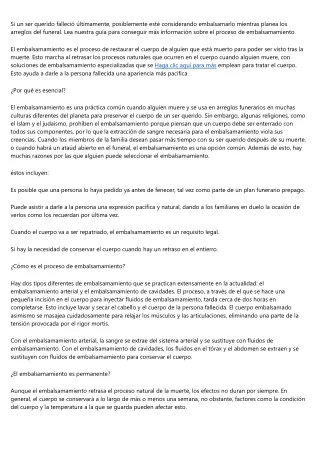 Recomendaciones de Funeraria Zaragoza 24h que te ayudan a planear un entierro