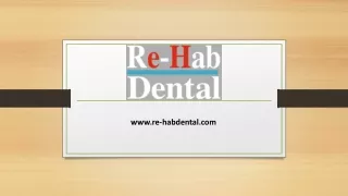 Cosmetic Dentistry in Noida | Re-Hab Dental