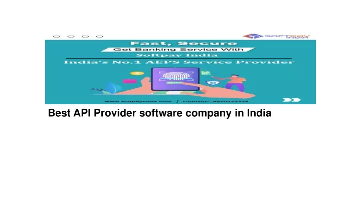 best api provider software company in india