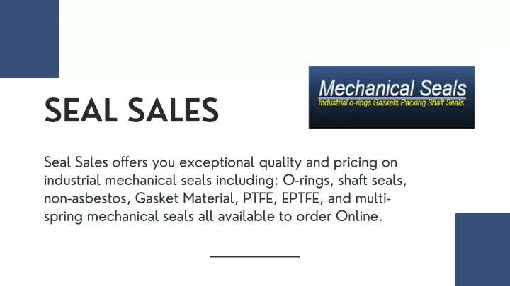 seal sales